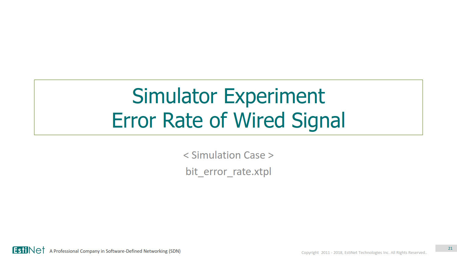 2. Simulator Experiment - Physical Layer_v1.1_20180713_21